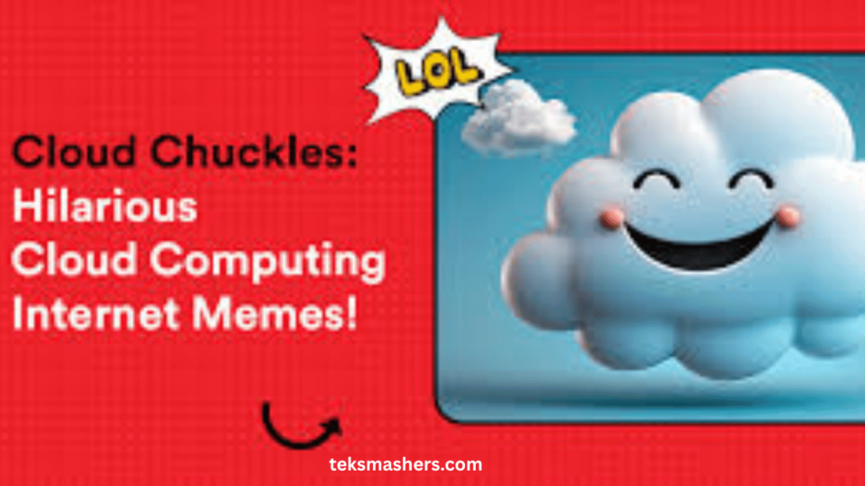 Funny meme showing an old computer labeled 'The Cloud,' poking fun at cloud computing